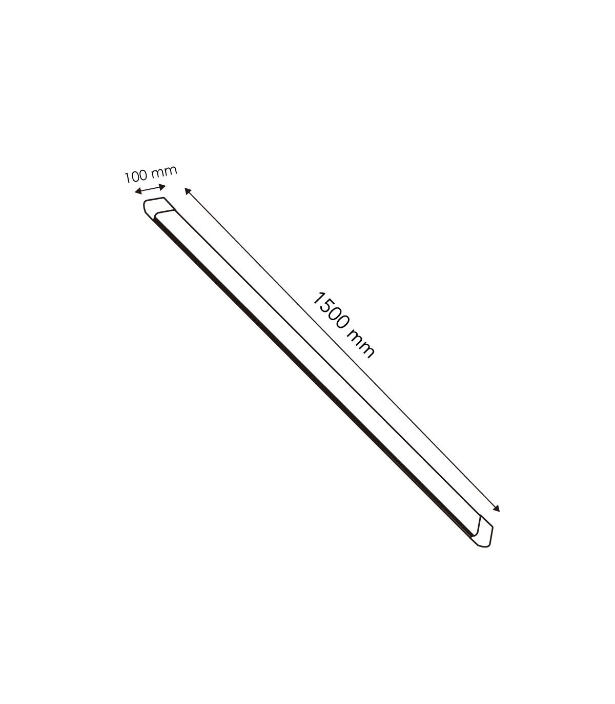 Regleta Slimline 110W 9300Lm 150cm IP20