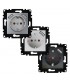 Enchufe Schuko + 2USB 2P + TT 16A Serie PJ