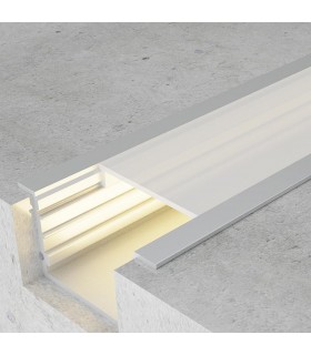 Perfil Aluminio OREB Empotrar -2 Metros-