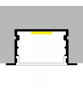 Perfil Aluminio OREB Empotrar -2 Metros-