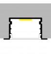 Perfil Aluminio OREB Empotrar -2 Metros-