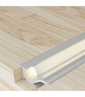 Perfil Aluminio MYGH Empotrado Armarios -2 Metros-