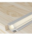 Perfil Aluminio MYGH Empotrado Armarios -2 Metros-