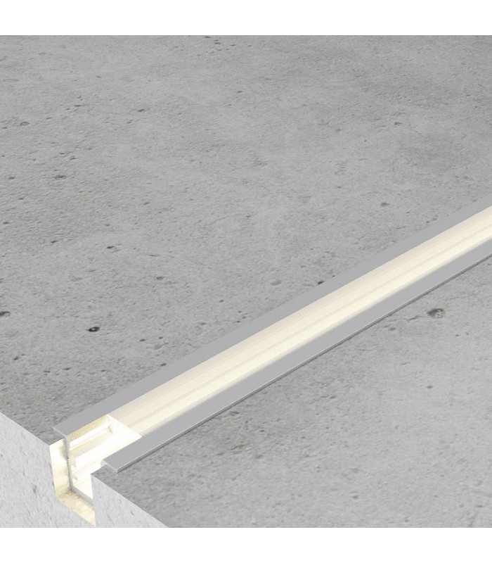 Perfil Aluminio YORET Empotrar -2 Metros-