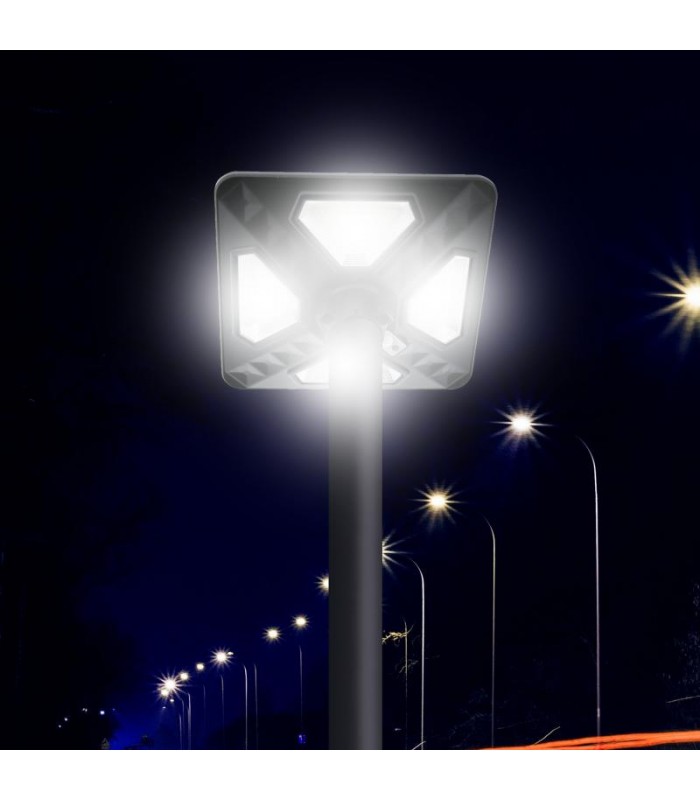 Farola Led Solar KAIN 80W/18W 1800Lm IP65