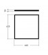 Marco para Empotrar Panel 60x60cm Blanco