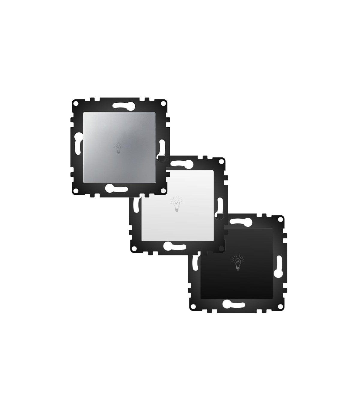 Pulsador Simple Luz Serie PJ 10A