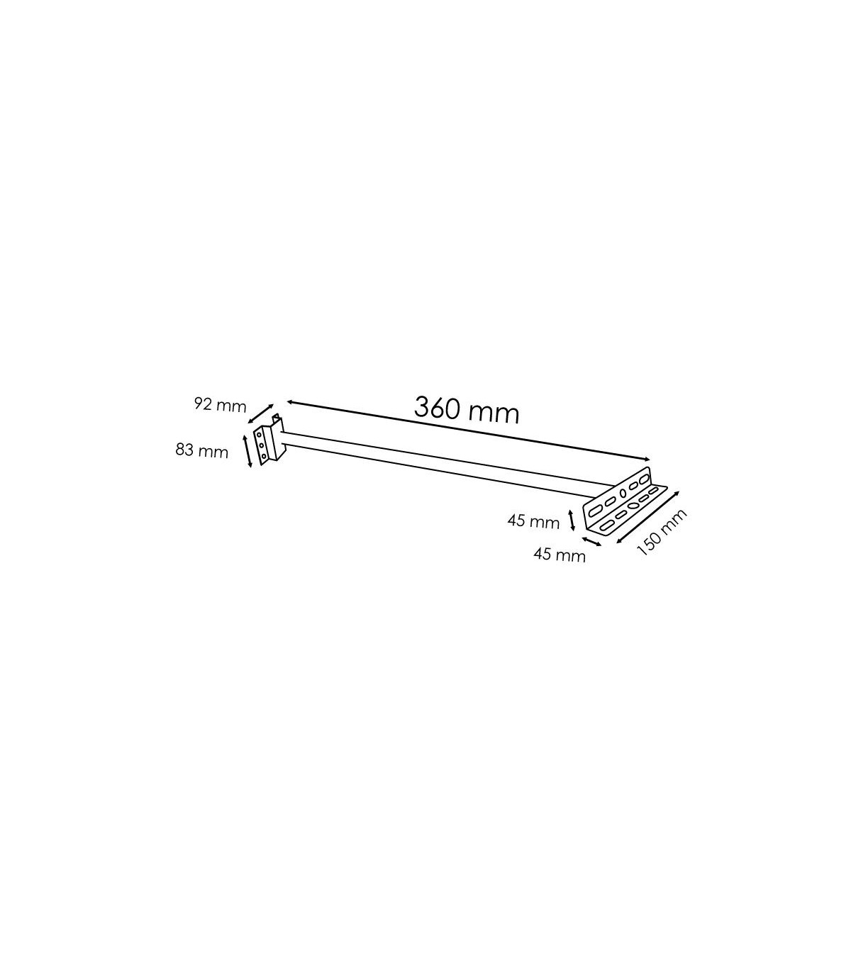 Soporte Para Proyectores 360Mm
