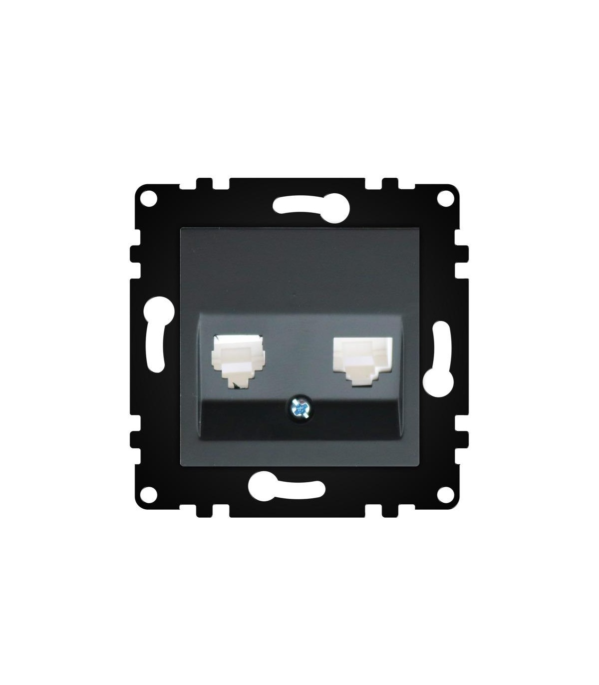 Toma Internet RJ45 + Teléfono RJ11 Serie PJ