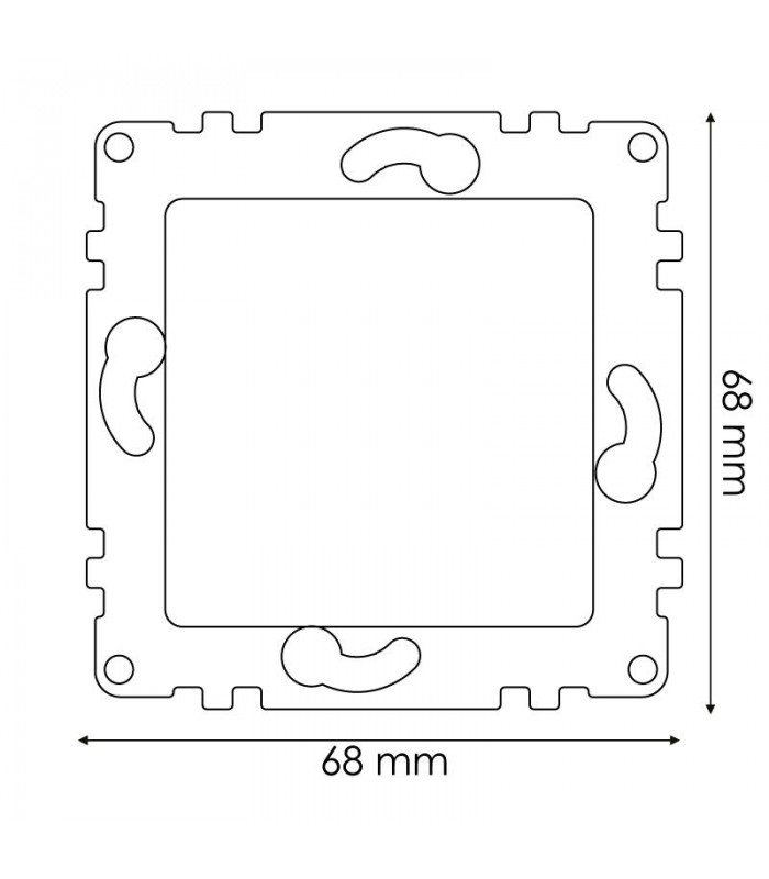 Toma Internet RJ45 + Teléfono RJ11 Serie PJ