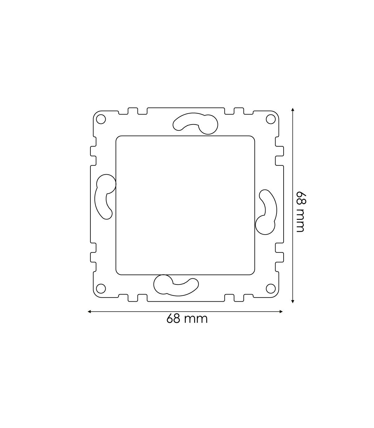 Toma Internet RJ45 + Teléfono RJ11 Serie PJ