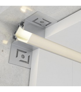 Perfil Aluminio PICH Empotrar Obra -2 Metros-