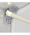 Perfil Aluminio PICH Empotrar Obra -2 Metros-