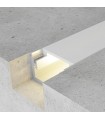 Perfil Aluminio FAT Suelo Superficie/Empotrar -2 Metros-