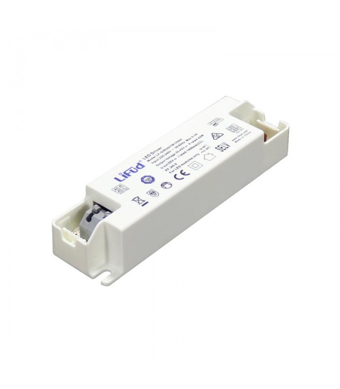Driver LIFUD 40W OUT 25-42 DC 1000mA Free Flicker