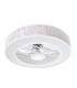 Ventilador de techo Sticks Plus APP DC 36W 2400Lm 5 Aspas Blanco CCT