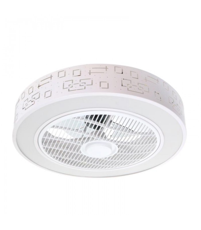 Ventilador de techo Sticks Plus APP DC 36W 2400Lm 5 Aspas Blanco CCT