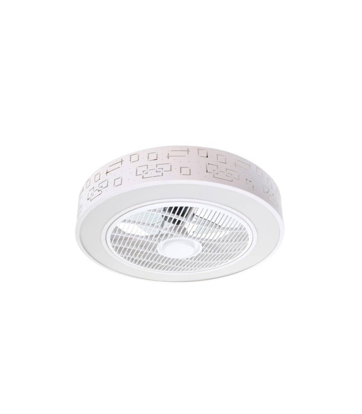 Ventilador de techo Sticks Plus APP DC 36W 2400Lm 5 Aspas Blanco CCT