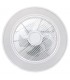 Ventilador de techo Sticks Plus APP DC 36W 2400Lm 5 Aspas Blanco CCT