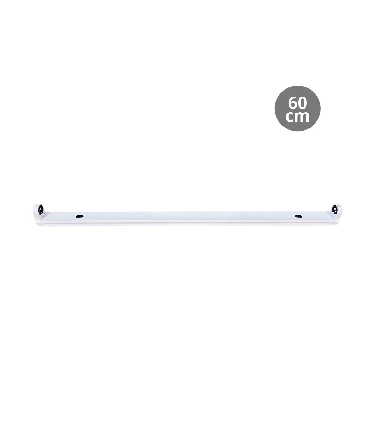 Regleta Industrial Para Tubo Led 60cm