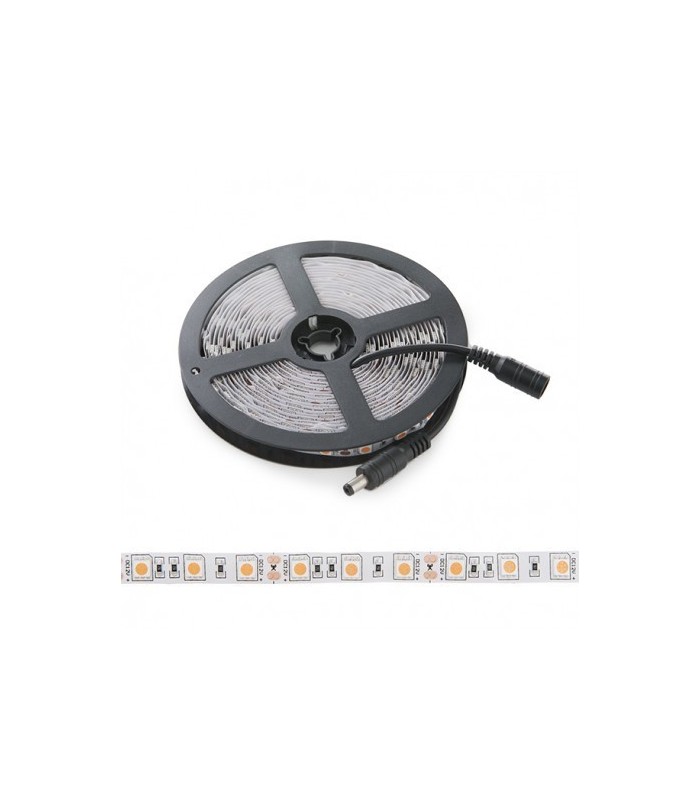 Tira Flexible LED 12W/m 420Lm SMD5050 IP20 DC 12V ROSA