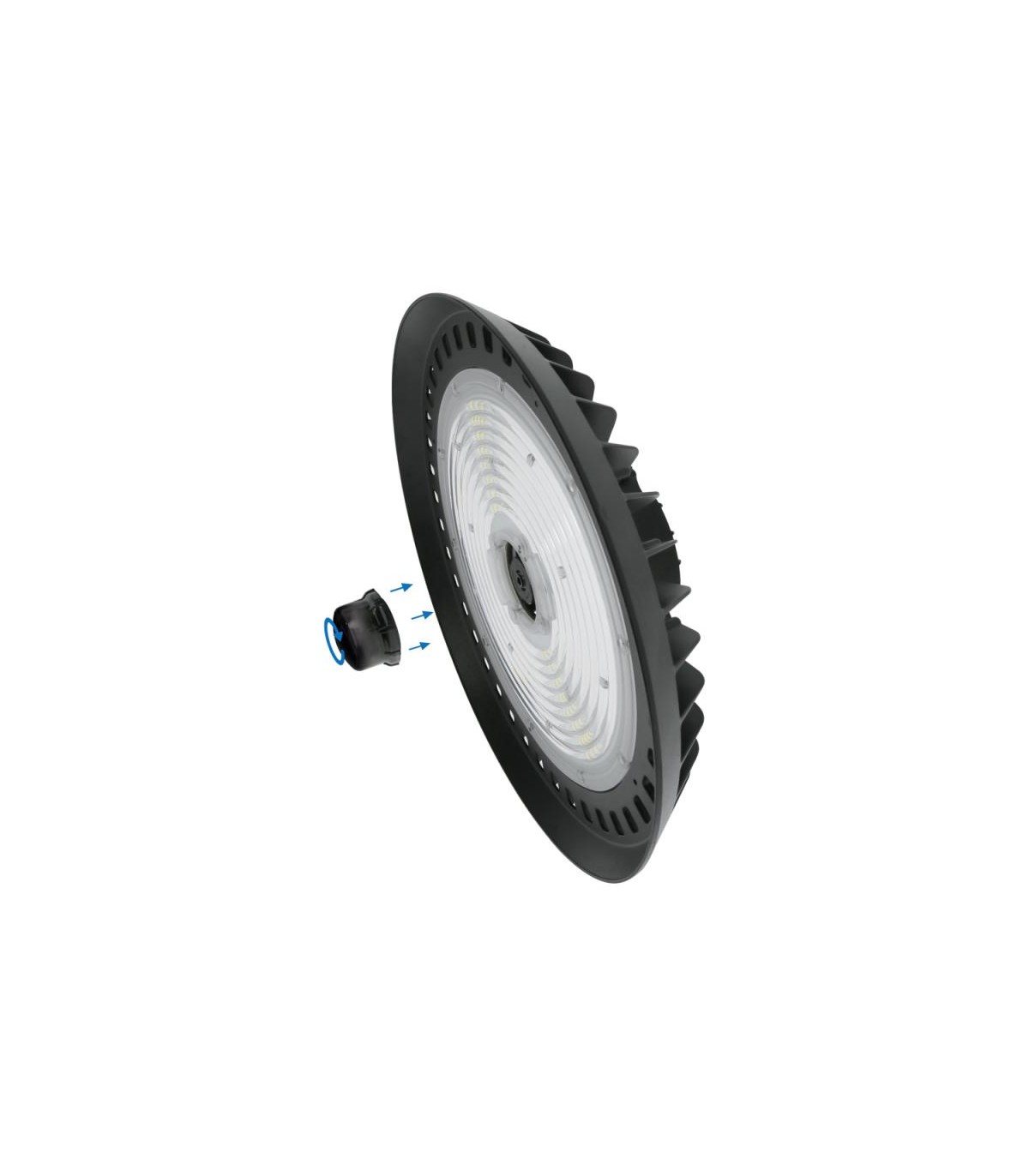 Campana UFO SERIE A Osram/Lifud 0-10V  100W 18000Lm 90º IP65