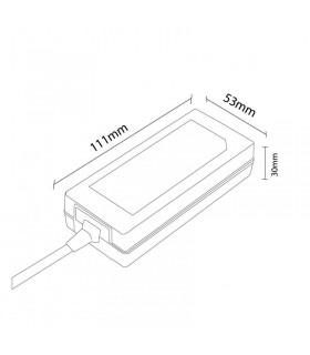 Adaptador Corriente Tiras Led 36W 12VDC
