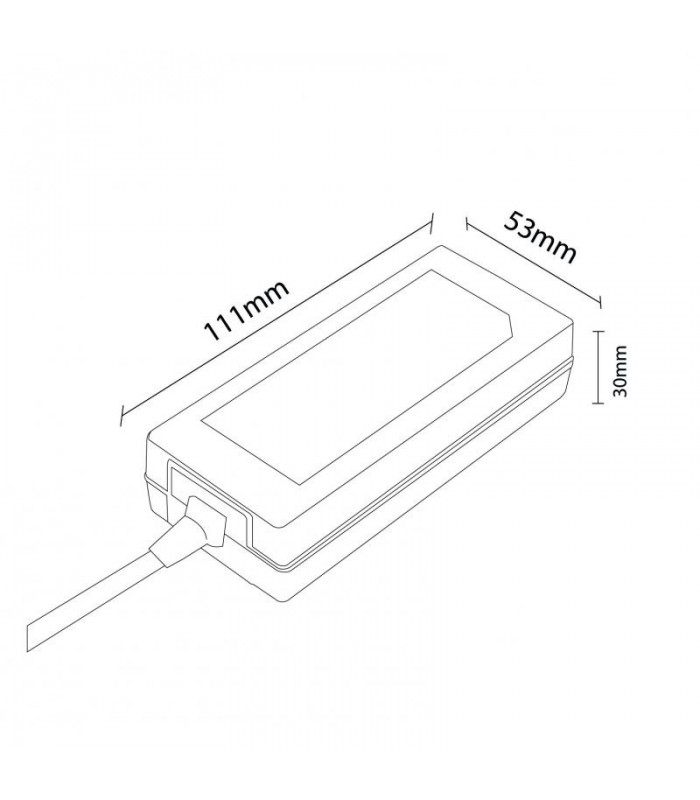 Adaptador Corriente Tiras Led 36W 12VDC