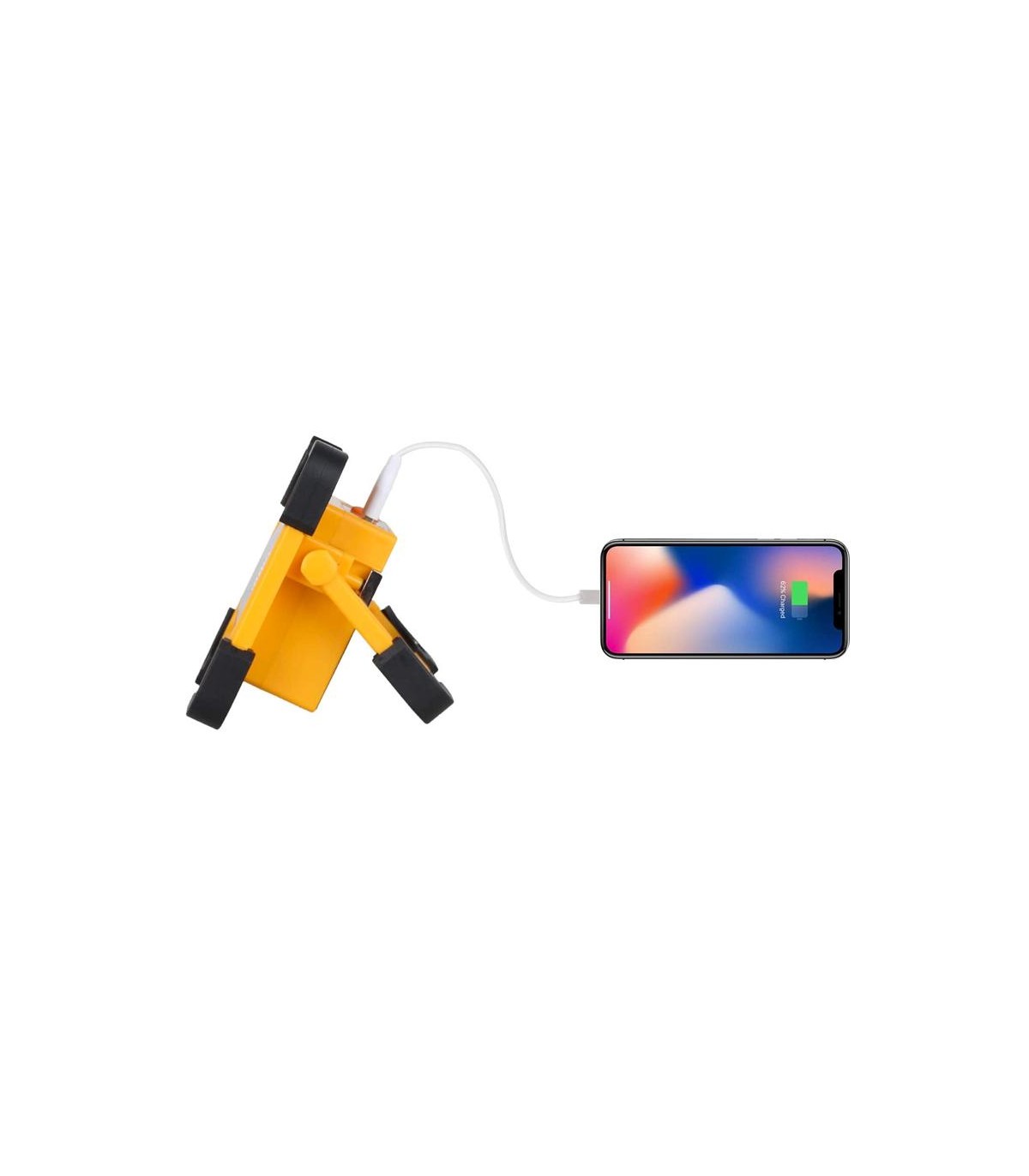 Proyector Solar Led con Batería 50W 4500Lm IP66
