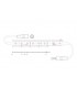 Tira Flexible LED 12W/m 420Lm SMD5050 IP20 DC 12V ROSA
