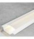 Perfil Aluminio SUB Lacado Blanco Empotrar -2 Metros-