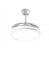Ventilador de Techo Asgard DC 72W 6480Lm 4 Aspas Blanco CCT