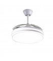 Ventilador de Techo Asgard DC 72W 6480Lm 4 Aspas Blanco CCT