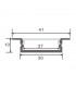Perfil Aluminio FIAO Empotrar -2 Metros-