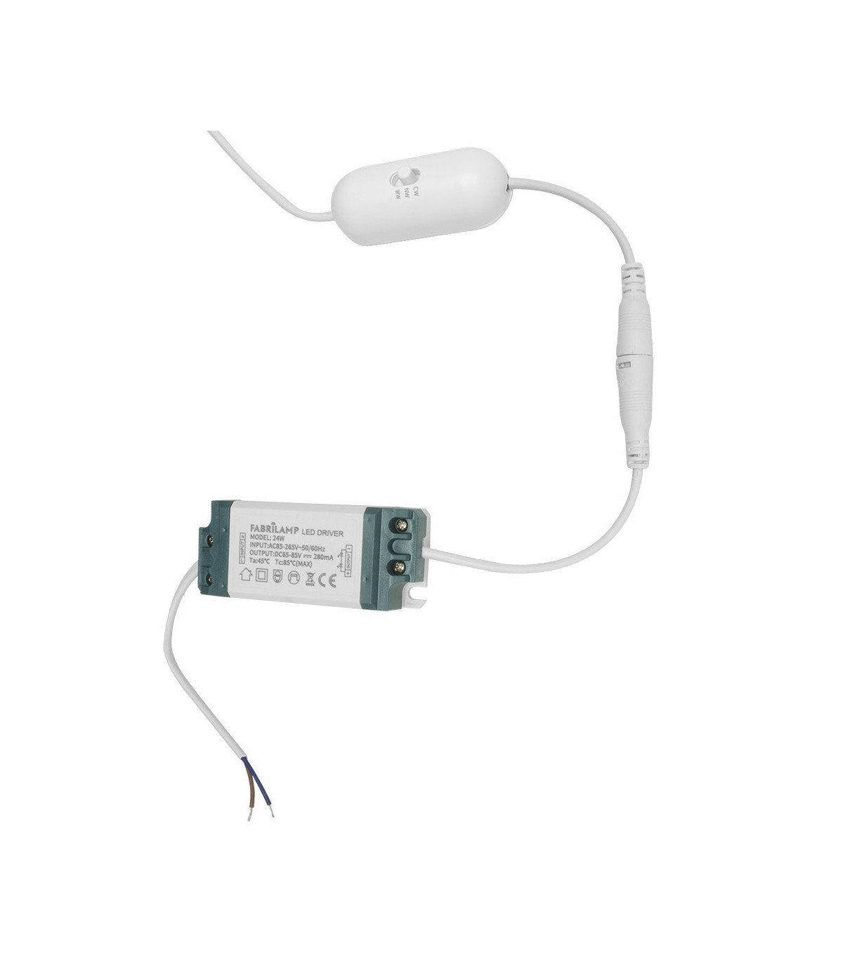 Plafón 40x40 36W 3600Lm IP40 Níquel CCT