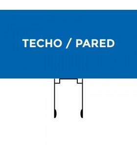 Perfil de Aluminio Para NEON Led RGB  -2 Metros-