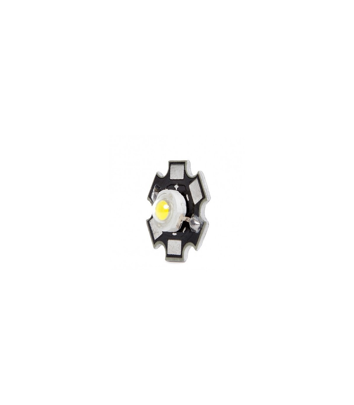 LED High Power 1W 120Lm 35x35 IP25 con Disipador