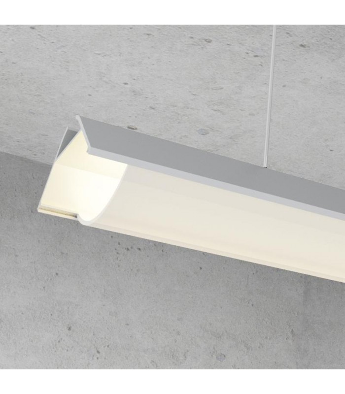Perfil Aluminio OEHQ Esquina Superficie/Colgante -2 Metros-