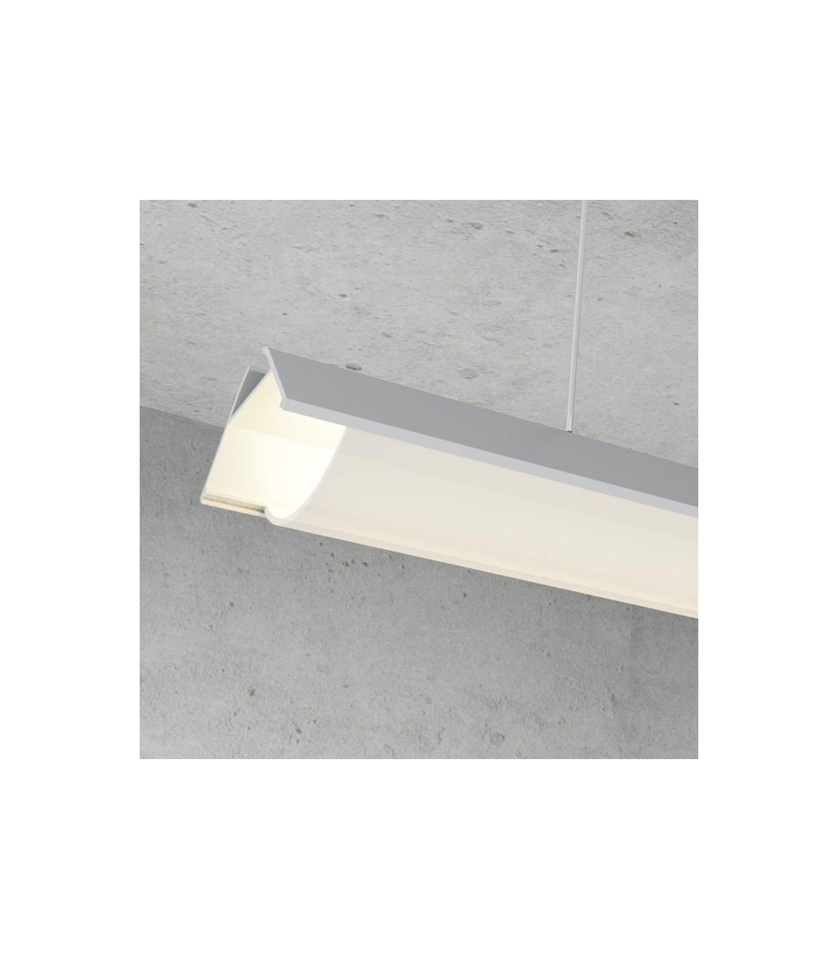 Perfil Aluminio OEHQ Esquina Superficie/Colgante -2 Metros-
