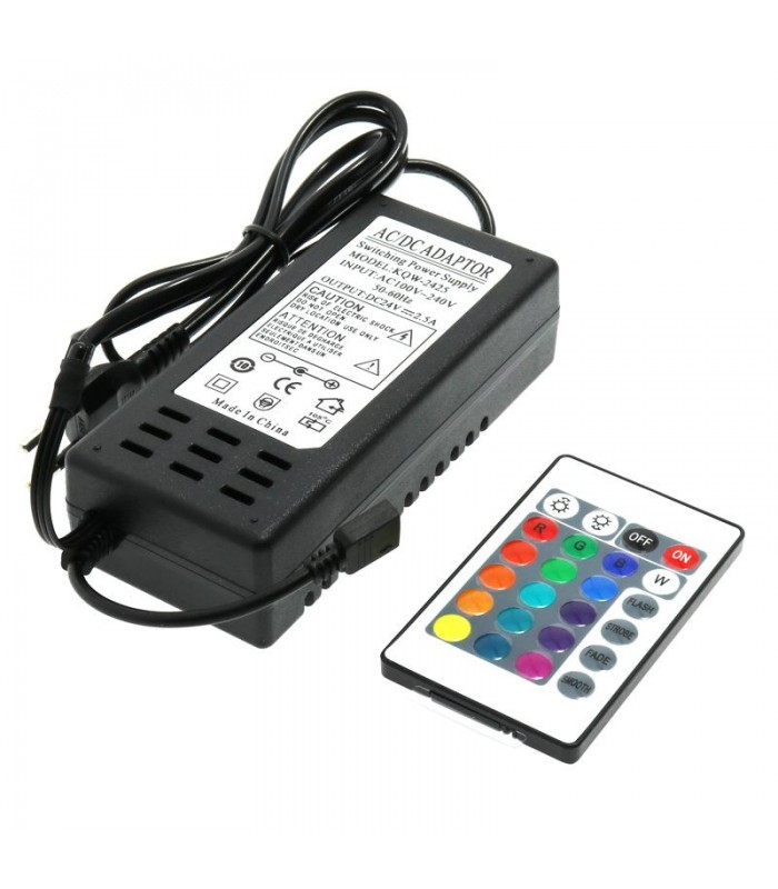 Adaptador Corriente Tiras RGB 60W 24V
