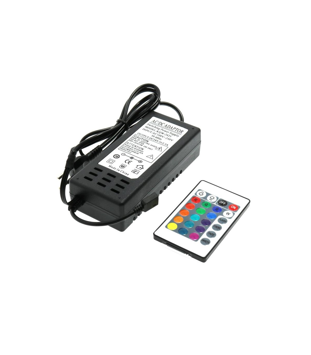 Adaptador Corriente Tiras RGB 60W 24V
