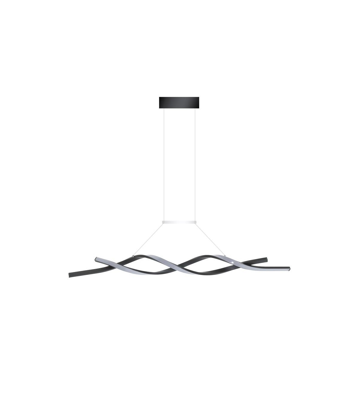 Lámpara Colgante KNOT NEGRO 22W 1760Lm CCT