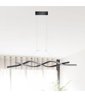 Lámpara Colgante KNOT NEGRO 22W 1760Lm CCT