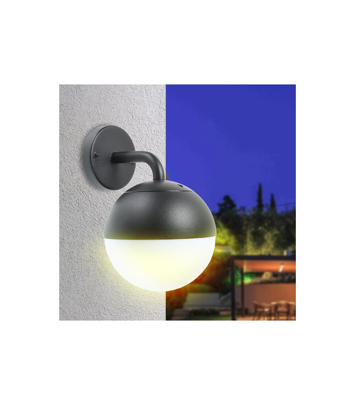 Aplique de Pared CAM LEDME 1xE27