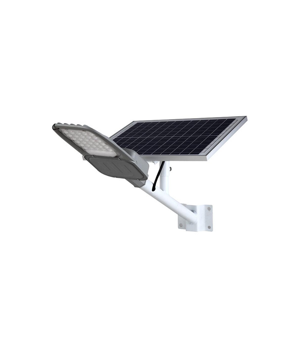 Farola solar MINLIGHT 100W/35W 3100Lm 140ºX75º IP65