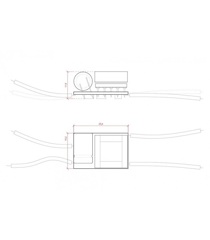 5V 280-300mA para Integrar.