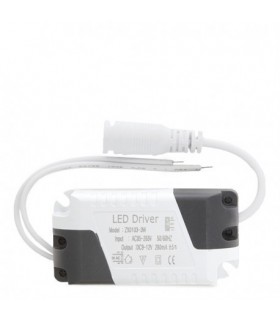 Driver LED 3W OUT 9-15V 200mA ±5% IP25