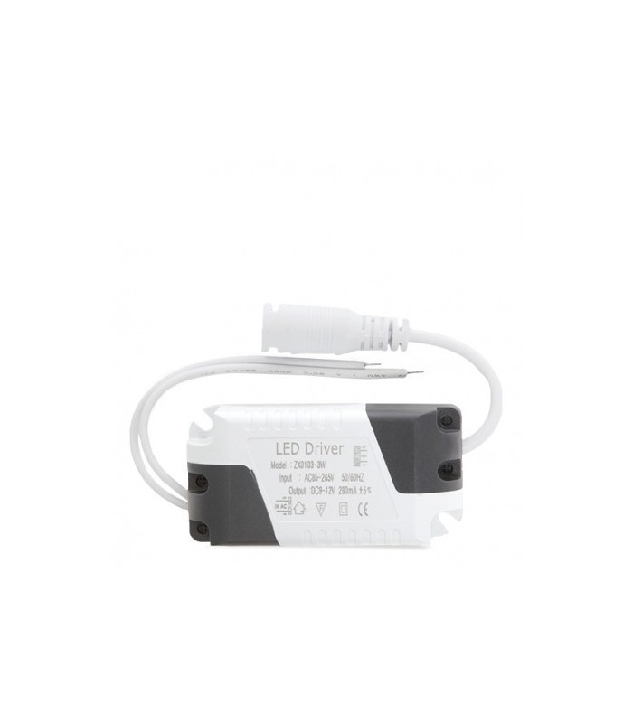 Driver LED 3W OUT 9-15V 200mA ±5% IP25