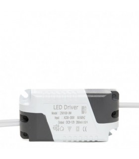 Driver LED 3W OUT 9-15V 200mA ±5% IP25