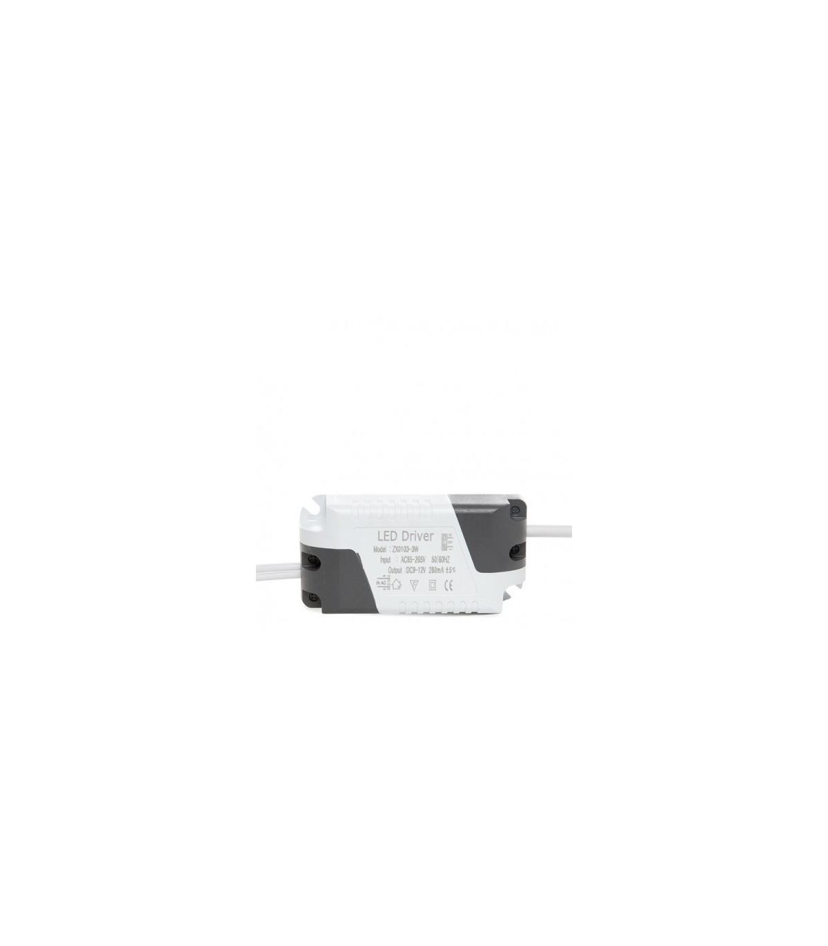 Driver LED 3W OUT 9-15V 200mA ±5% IP25